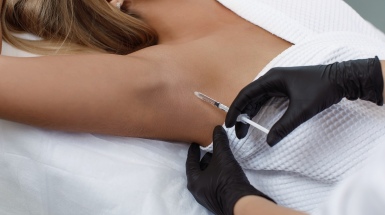 Лечение гипергидроза 